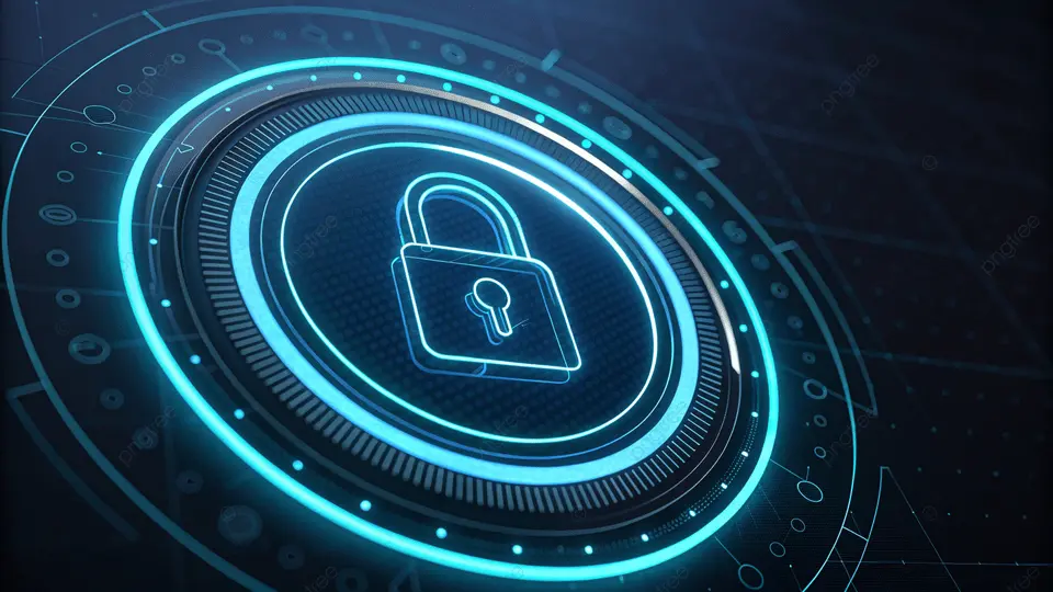 pngtree digital lock concept cyber security and data protection image 20371070